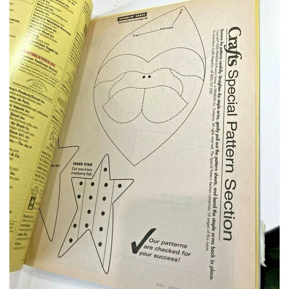 15 Vintage 1990's Crafts Magazine Lot Women's Circle Country Sampler Christmas - Picture 6 of 9